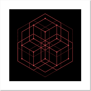 Enter Hexagons Posters and Art